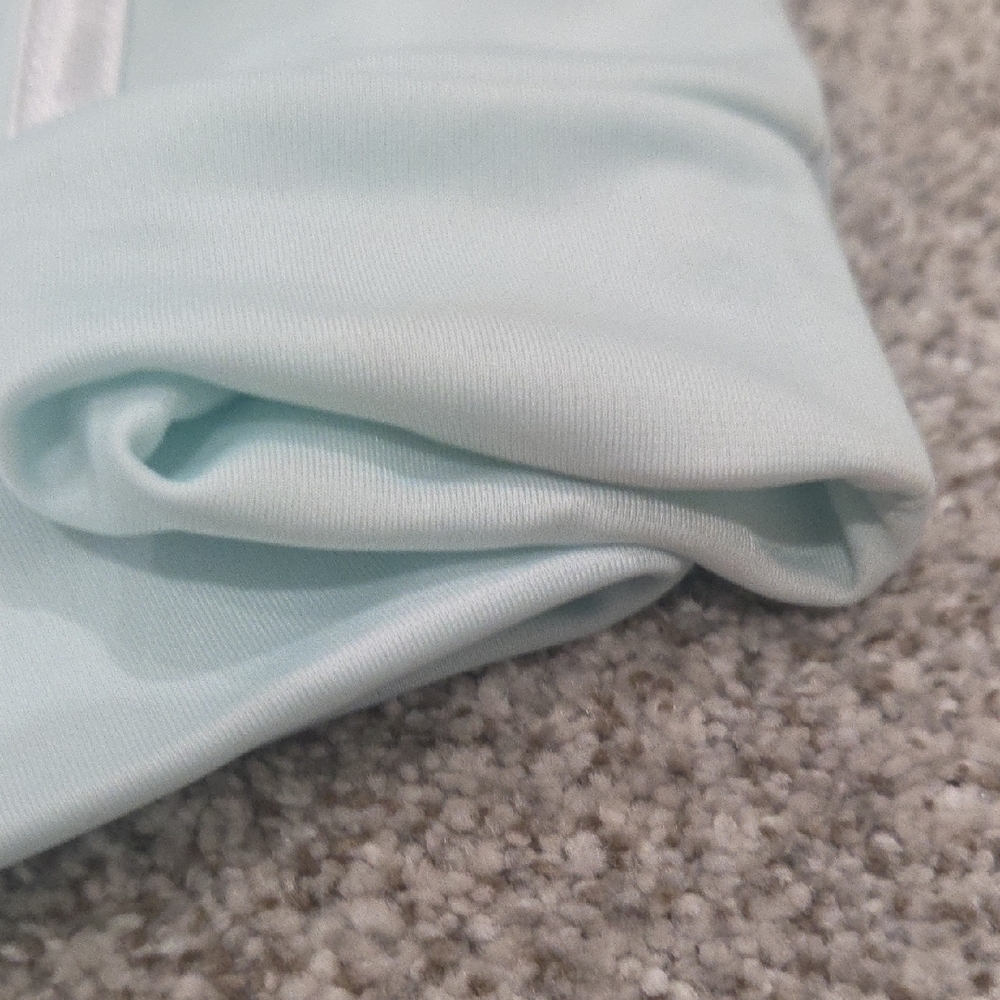 Adidas Pastel Blue Tracksuit with White Stripes - Picture 6 of 8